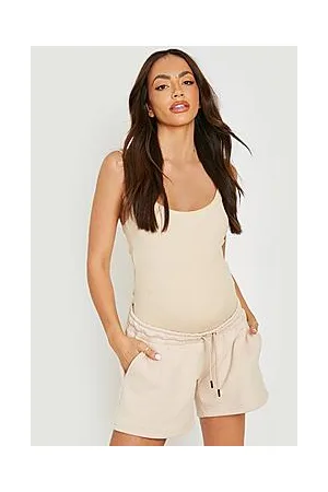 Boohoo Maternity Over The Bump Sweat Shorts