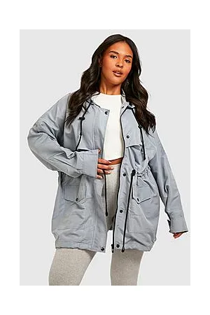 Boohoo Plus Lightweight Hooded Parka
