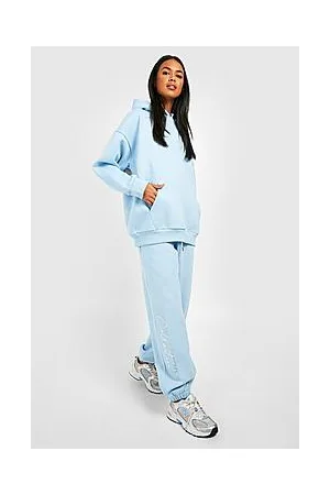 Boohoo Diamante Script Slogan Oversized Jogger
