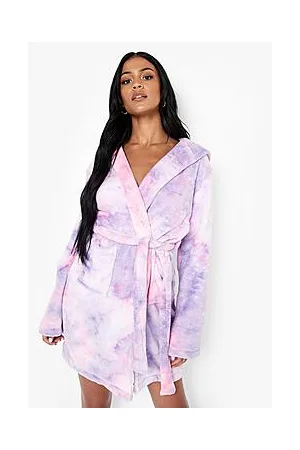 Boohoo Tall Tie Dye Dressing Gown