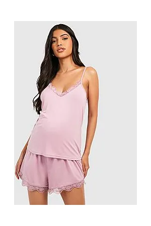 Boohoo Maternity Lace Trim Pyjamas