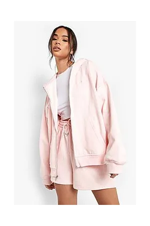 Boohoo Premium Zip Through Hoodie