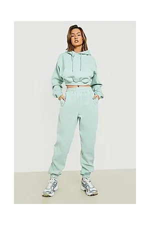 Boohoo Balloon Sleeve Hooded Tracksuit