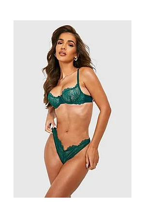 Boohoo Lace Detail Thong
