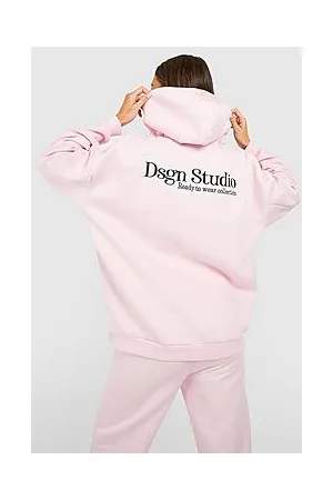 Boohoo Embroidered Oversized Hoodie