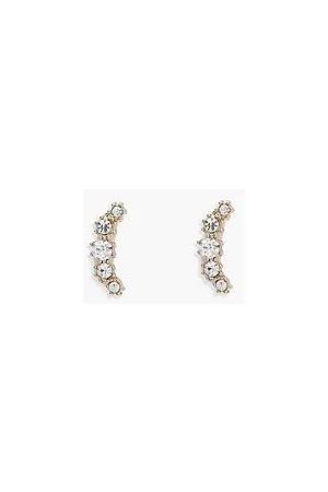 Boohoo Diamante Ear Cuff Set