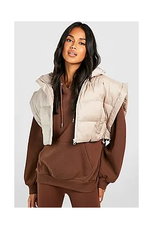 Boohoo Oversized Shoulder Gilet