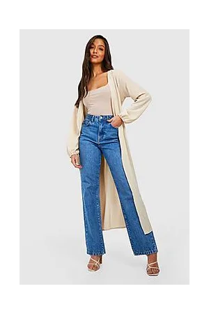 Boohoo Maxi Woven Belted Kimono