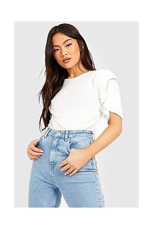 Boohoo Shoulder Pad Detail T-shirt