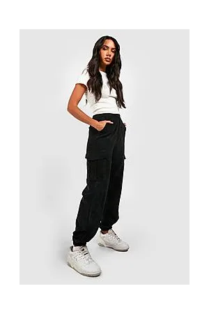 Boohoo Cuffed Cord Cargo Joggers