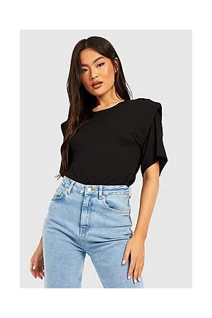 Boohoo Shoulder Pad Detail T-shirt