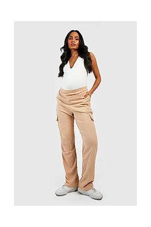 Boohoo Maternity Straight Leg Loose Cargo Trousers