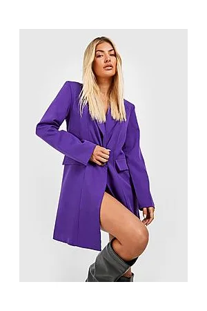 Boohoo Double Breasted Boxy Blazer Dress