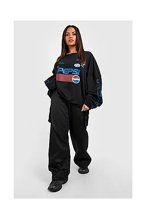 Boohoo Plus Pepsi License Racing Sweatshirt