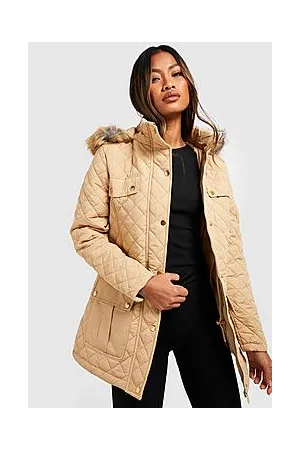 Boohoo Faux Fur Parka