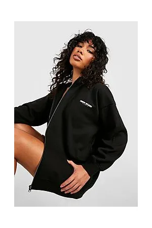 Boohoo Dsgn Studio Sports Zip Through Hoodie