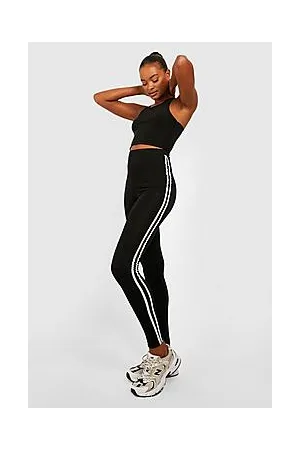 Boohoo Tall Side Stripe Running Leggings