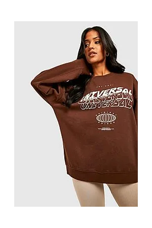 Boohoo Tall Universal Print Sweatshirt