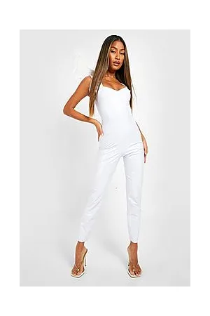 Boohoo Halloween Vinyl Jumpsuit
