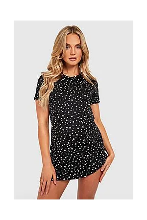 Boohoo Maternity Star Print T-shirt Nightie
