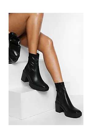 Boohoo Chunky Sock Boots
