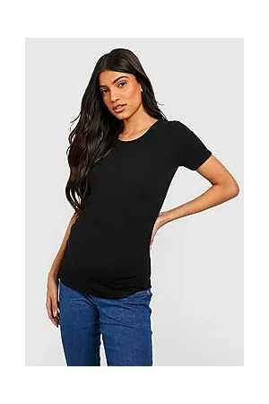 Boohoo Maternity Crinkle Rib T-shirt