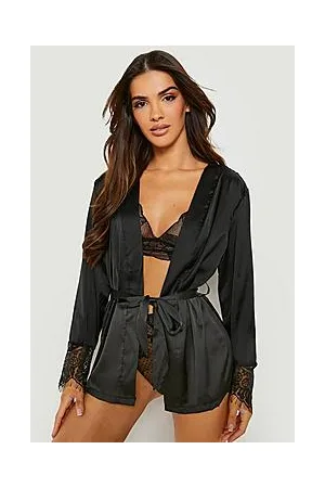 Boohoo Lace Back Kimono