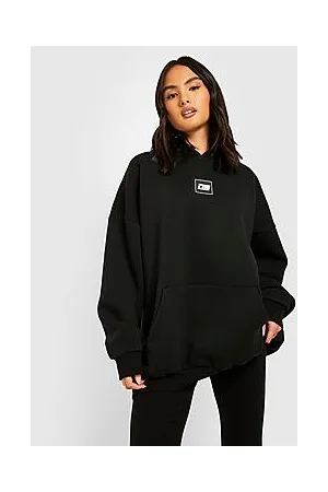 Boohoo Ds Slogan Super Oversized Hoodie