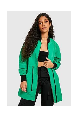 Boohoo Synch Waist Bomber Jacket