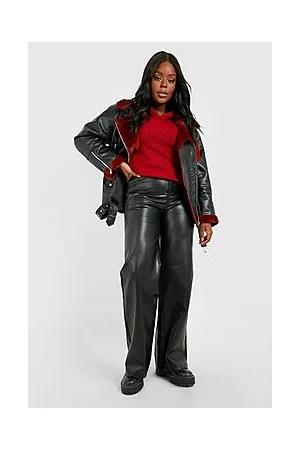 Boohoo Plus Knitted Hoodie