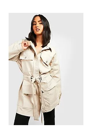 Boohoo Faux Leather Utility Jacket