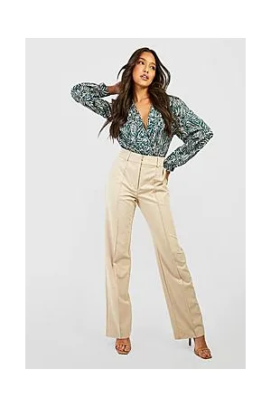Boohoo Zebra Print Wrap Bodysuit