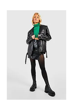 Boohoo Black 40 Denier Tights