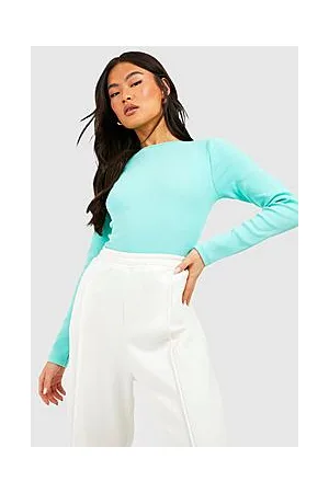 Boohoo Crew Neck Long Sleeve Bodysuit