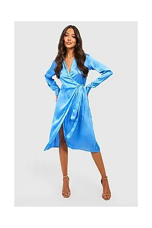 Boohoo The Midi Wrap Dress