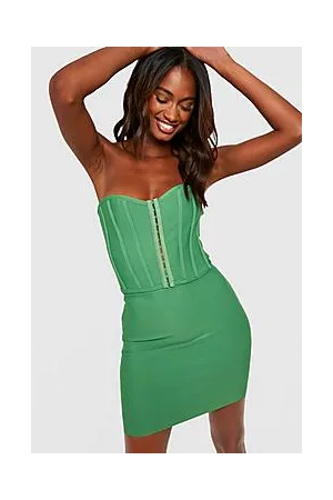 Boohoo Premium Bandage Bodycon Mini Skirt