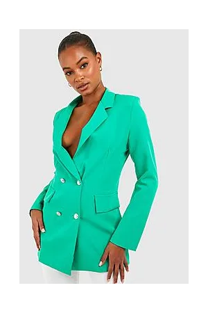 Boohoo Tall Button Detail Tailored Blazer