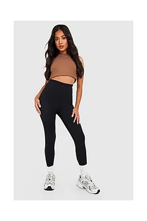Boohoo Petite Jumbo Rib Legging