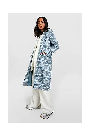 Boohoo Boucle Longline Coat