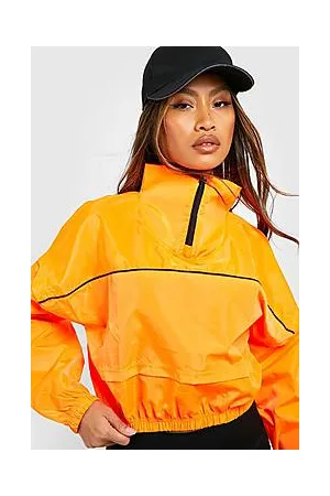 Boohoo Funnel Neck Windbreaker