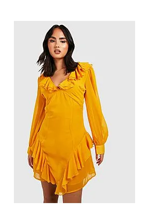 Boohoo The Ruffle Mini Dress