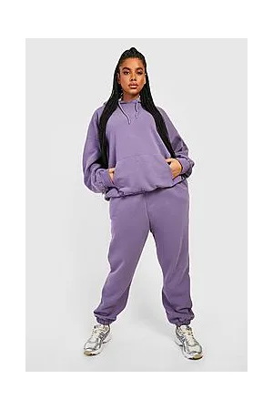 Boohoo Plus Basic Cuffed Hem Joggers