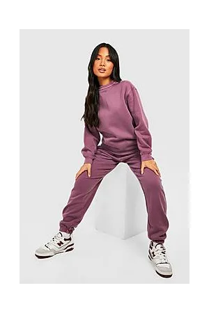 Boohoo Petite Oversized Sweat & Jogger Tracksuit