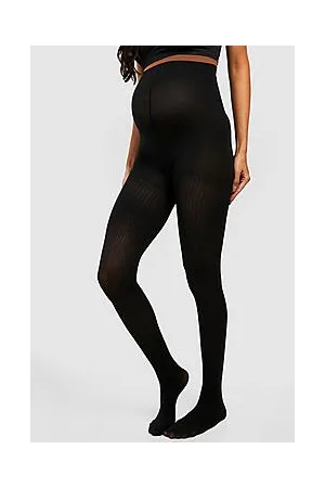 Boohoo Maternity Fashion Rib Tights