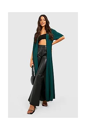 Boohoo Short Sleeve Maxi Kimono