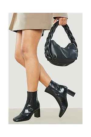 Boohoo Heeled Chelsea Detail Ankle Boots