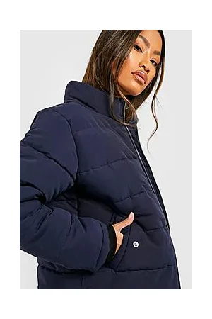 Boohoo Funnel Neck Puffer Jacket