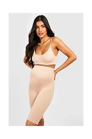 Boohoo Maternity Seamless Bump Support Longline Shorts