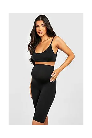 Boohoo Maternity Seamless Bump Support Longline Shorts