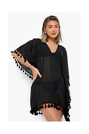 Boohoo Tassel Detail Beach Kaftan